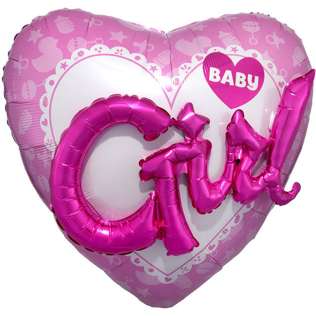 Baby Girl Foil Balloon 36 Inch