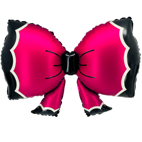 Pink Bowtie Foil Balloon