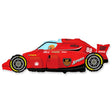 Foil Balloon Formula Race Car Red