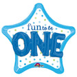 Foil Balloon Baby Boy 36 Inch Fun To Be O-N-E