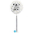 Graduation Confetti Balloon with Foil Tassel Tail