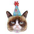 Foil Balloon Grumpy Cat Party Face 36 Inch