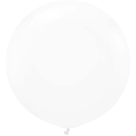 Latex Balloons 36 Inch Crystal Clear Transparent