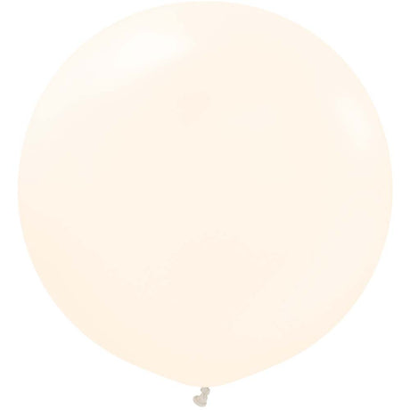 Latex Balloons 36 Inch Kalisan Macaron Pale Salmon