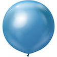 Latex Balloons 36 Inch Kalisan Mirror Blue