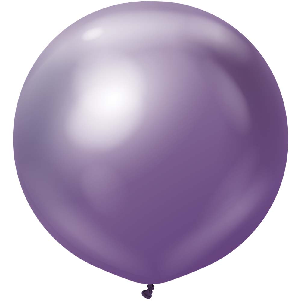 Latex Balloons 36 Inch Kalisan Mirror Violet