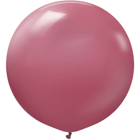Latex Balloons 36 Inch Kalisan Retro Wild Berry