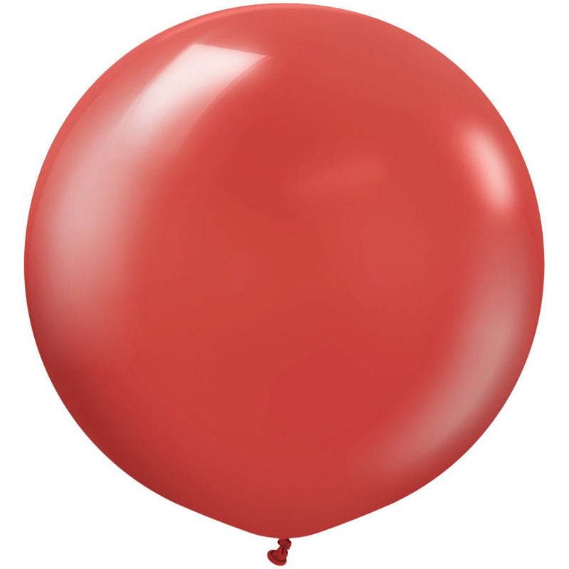 36 Inch Latex Balloons Deep Red
