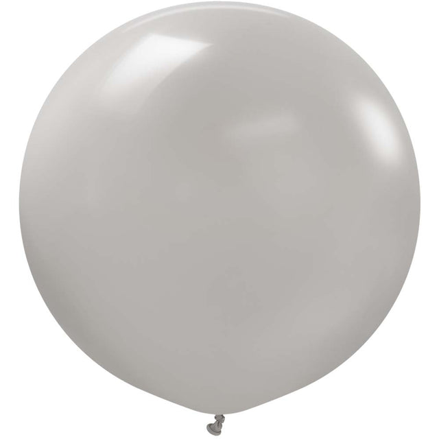 36 Inch Grey Latex Balloons