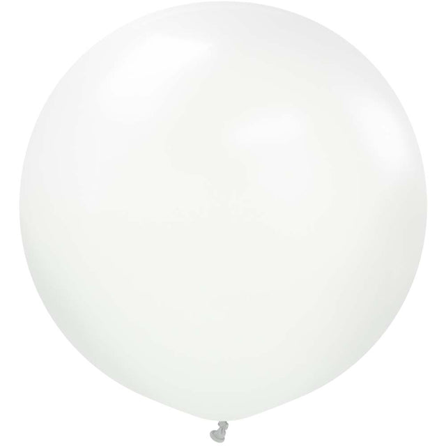 36 Inch Latex Balloons White
