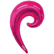Foil Balloon 36 Inch Kurly Wave Magenta