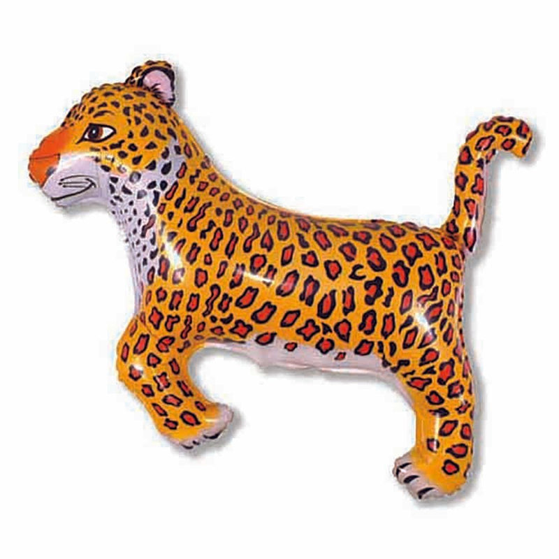 36 Inch Leopard Black Foil Balloon
