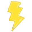 Lightning Bolt Foil Balloon 36 Inch