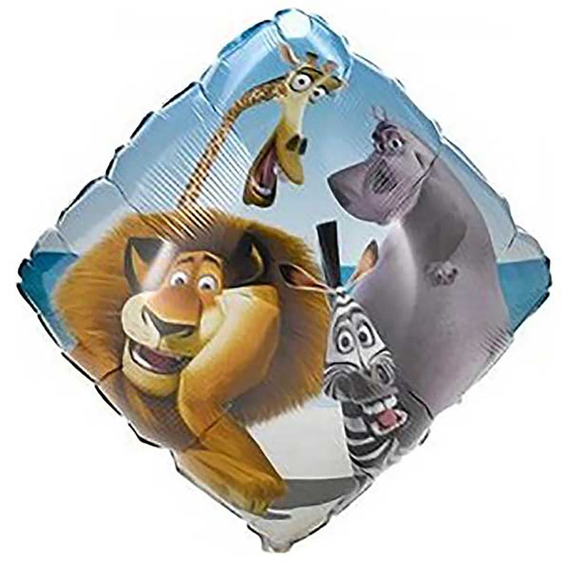 Madagascar Foil Balloon 36 Inch