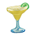 Margarita Glass Foil Balloon 36 Inch