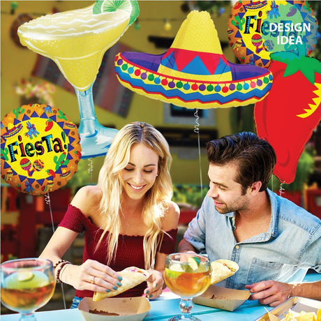 Margarita Glass Foil Balloon 36 Inch