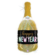 Foil Balloon New Year Champagne