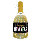 Foil Balloon New Year Champagne
