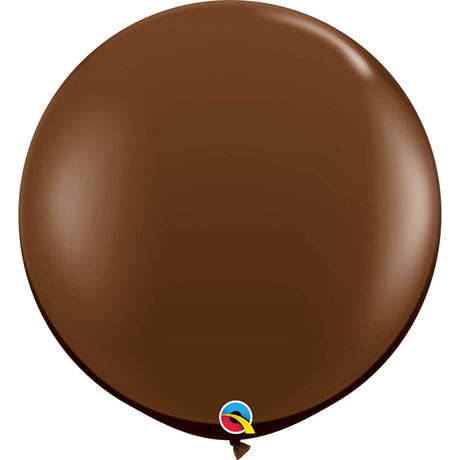 Latex Balloons 36 Inch Chocolate Brown