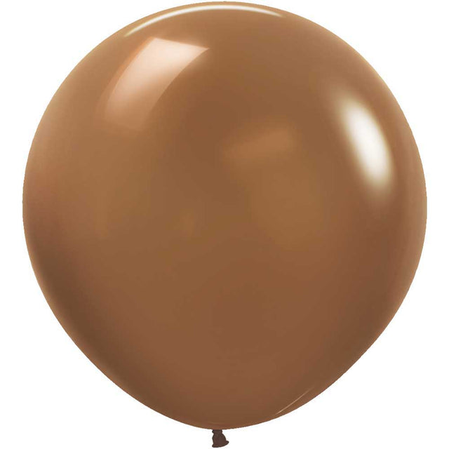 36 Inch Latex Balloons Deluxe Coffee