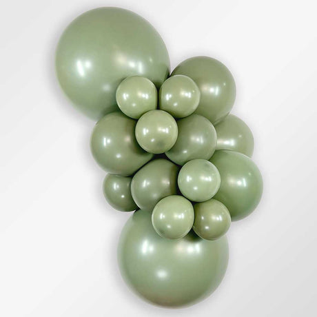 Latex Balloons 5 Inch Sempertex Deluxe Eucalyptus Green