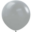 Latex Balloons 36 Inch Sempertex Deluxe Grey