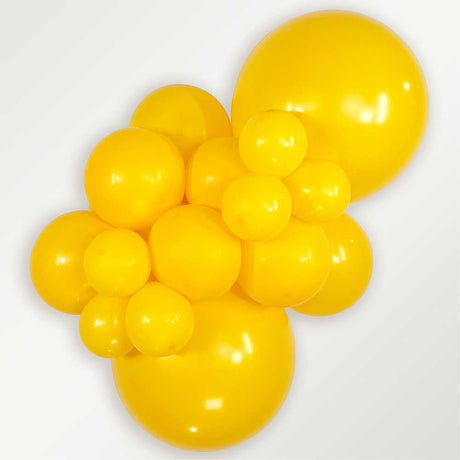 Latex Balloons 36 Inch Honey Yellow