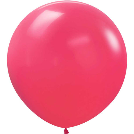 Latex Balloons 36 Inch Sempertex Deluxe Raspberry