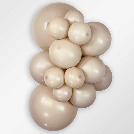 Latex Balloons 36 Inch Sempertex White Sand