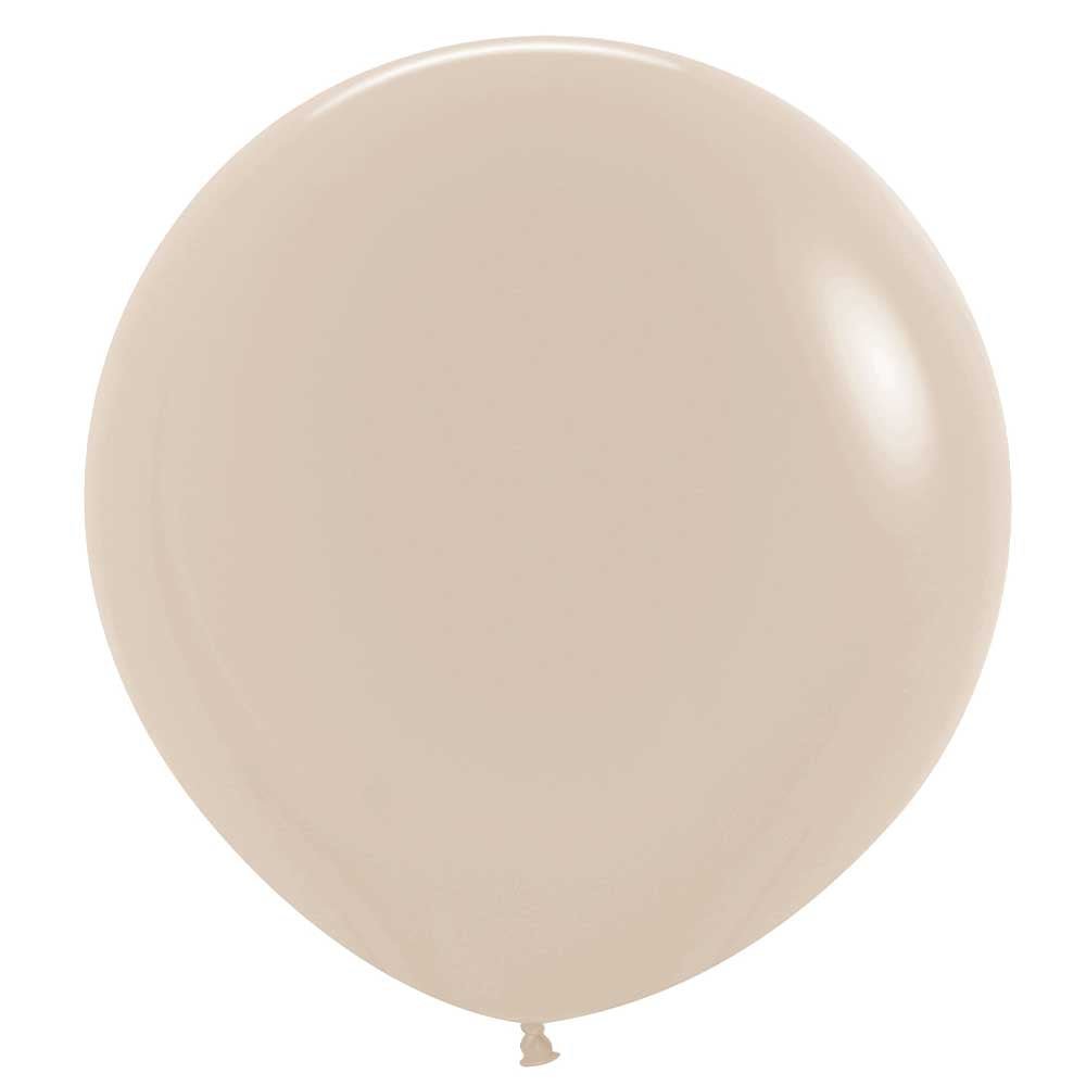 Latex Balloons 36 Inch Sempertex White Sand