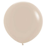 Latex Balloons 36 Inch Sempertex White Sand