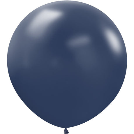36 Inch Latex Balloons Navy