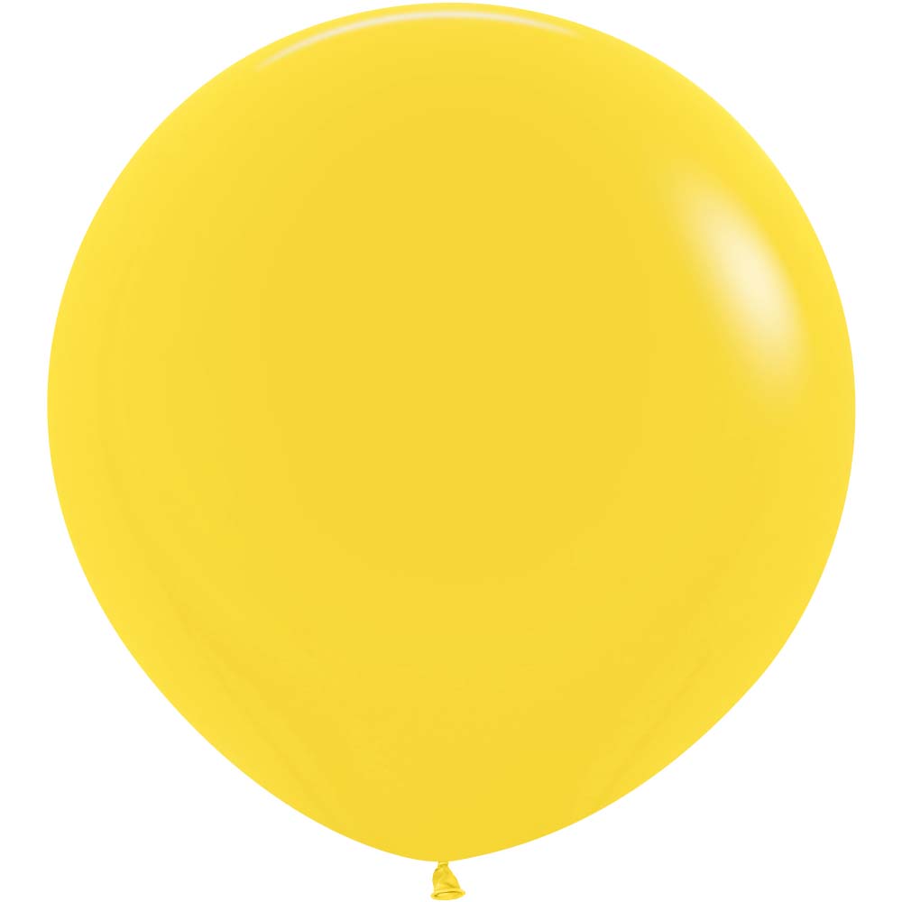 36 Inch Latex Balloons Fashion Yellow