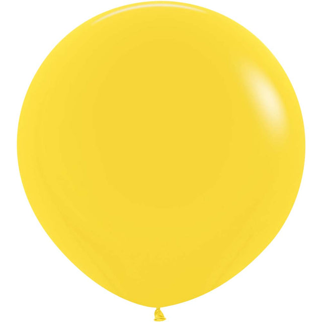 36 Inch Latex Balloons Fashion Yellow