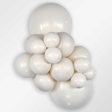 36 Inch Latex Balloons Pastel Dusk Cream