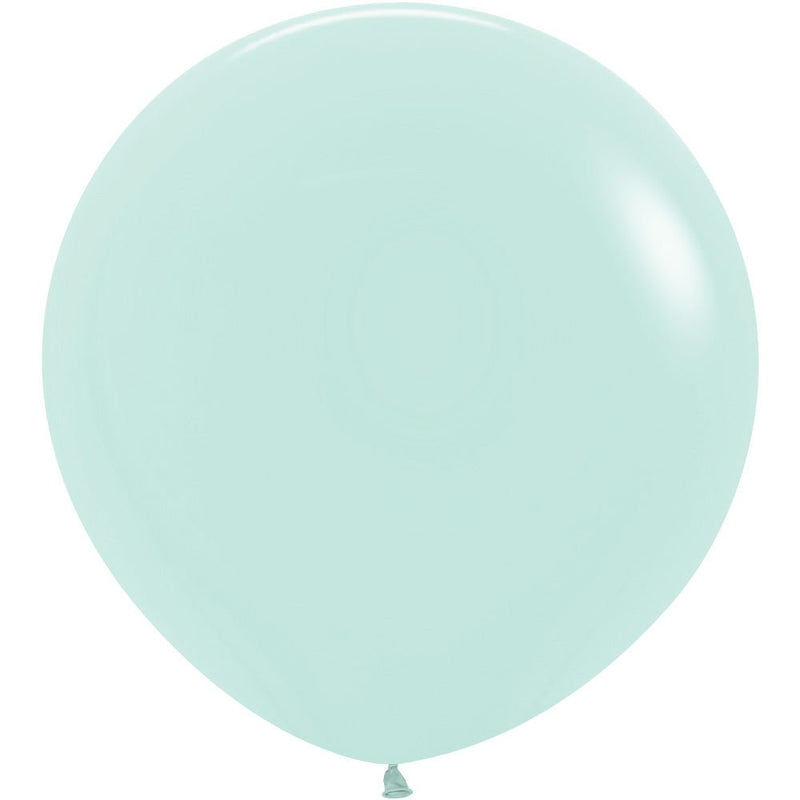 Latex Balloons 36 Inch Pastel Matte Green
