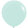 Latex Balloons 36 Inch Pastel Matte Green