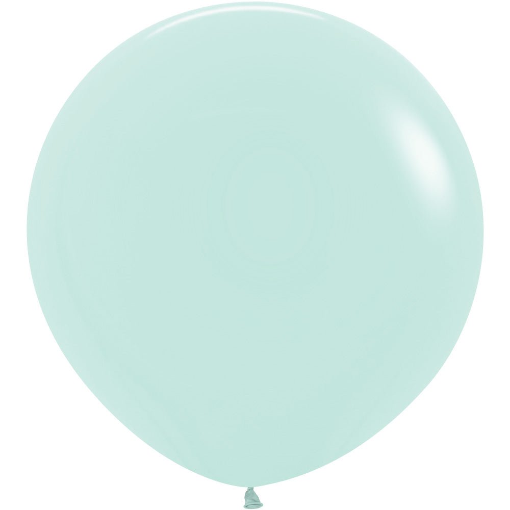 Latex Balloons 36 Inch Pastel Matte Green