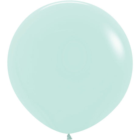Latex Balloons 36 Inch Pastel Matte Green