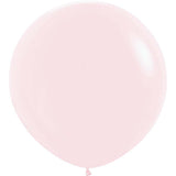 36 Inch Latex Balloons Pastel Matte Pink