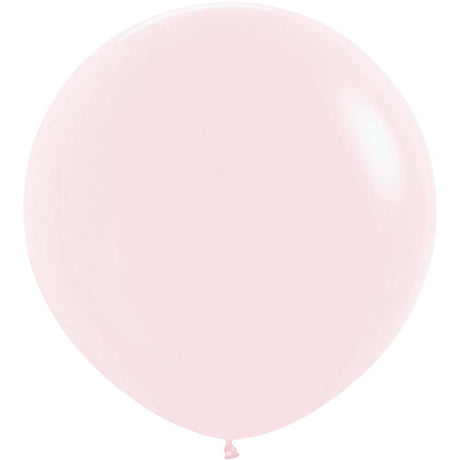 36 Inch Latex Balloons Pastel Matte Pink