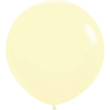 Latex Balloons 36 Inch Pastel Matte Yellow