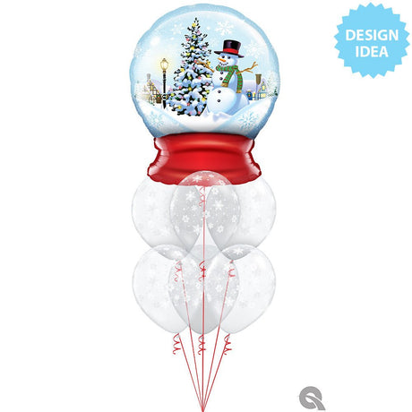 Foil Balloon 36 Inch Snow Globe