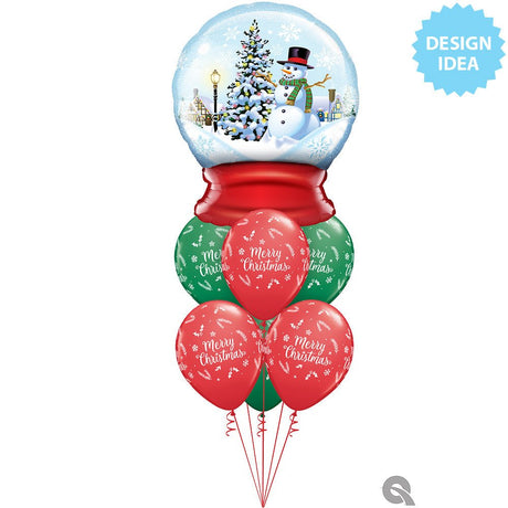 Foil Balloon 36 Inch Snow Globe