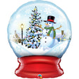 Foil Balloon 36 Inch Snow Globe