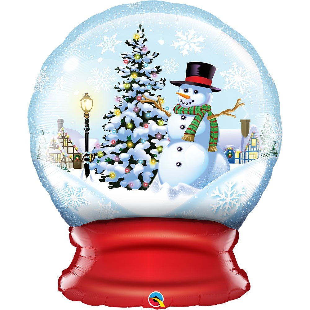 Foil Balloon 36 Inch Snow Globe