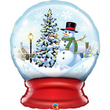 Foil Balloon 36 Inch Snow Globe