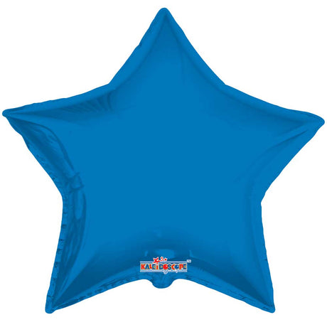 Star Foil Balloon 36 Inch Royal Blue