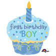 Foil Balloon Sweet Little Cupcake Boy