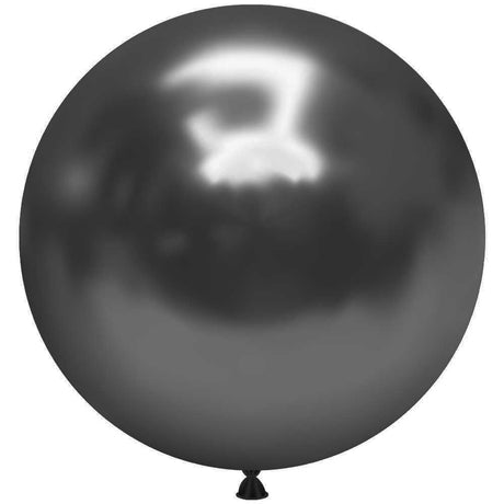 Latex Balloons 36 Inch TUFTEX Shadow Black